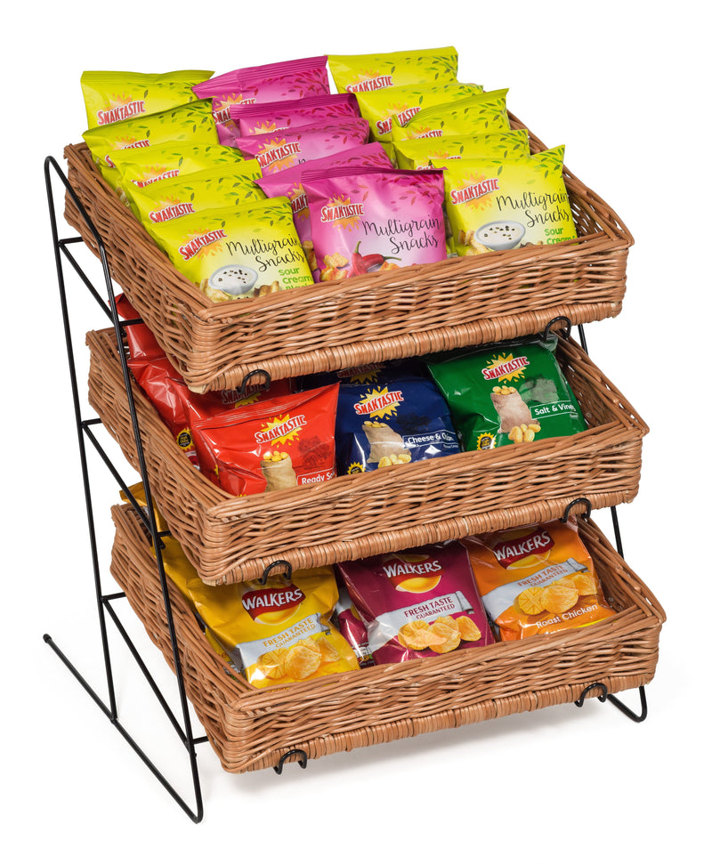 Counter Top Display Stand Display & Catering Prestige Wicker 