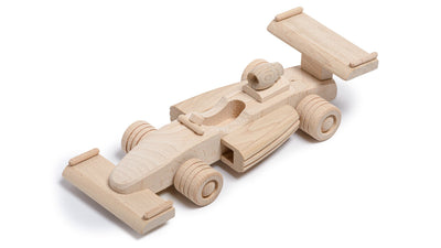 Handmade Wooden Formula One Car Toy HOME AND GARDEN Prestige Wicker 