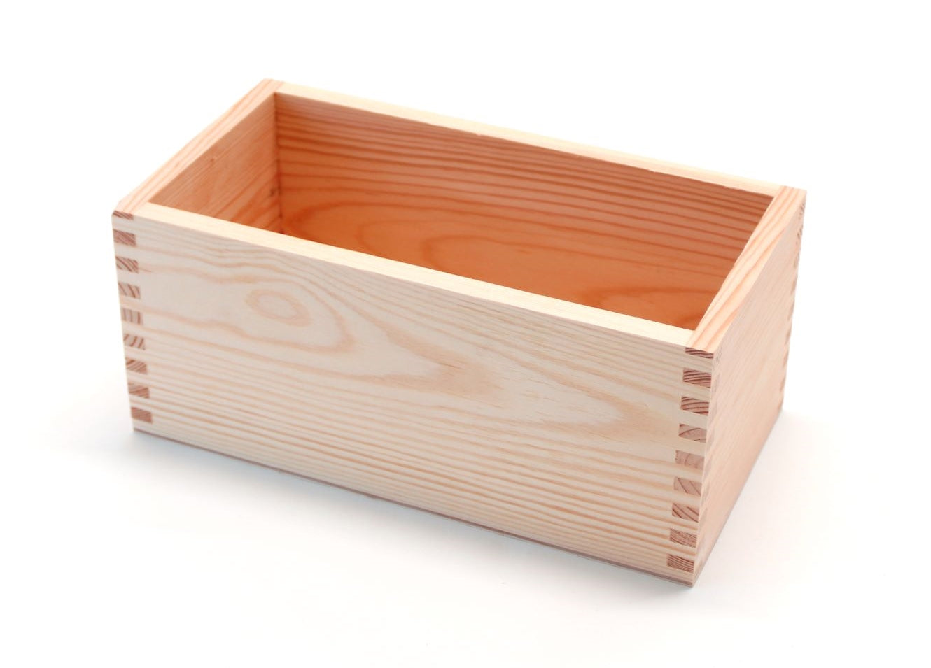 Small open wooden boxes discount