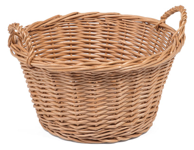 Round Wicker Basket Small Home & Garden Prestige Wicker 