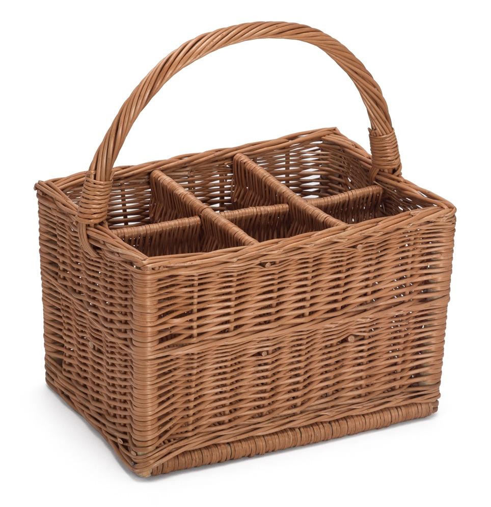 Willow Bottle Basket Prestige Wicker