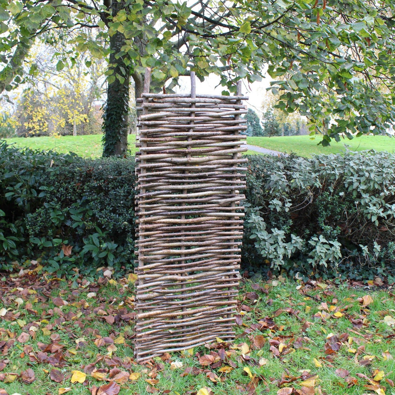 Hazel Hurdle Fencing Panel 2ft Variants HOME AND GARDEN Prestige Wicker 0.6m(2ft) 0.6m(2ft) 