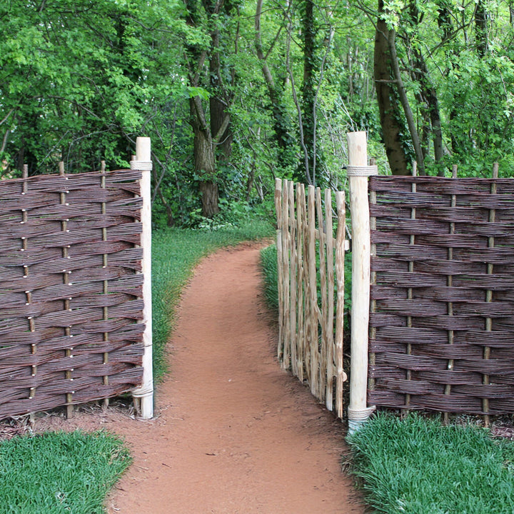 Hazel Wood Picket Gate Gardening Prestige Wicker 