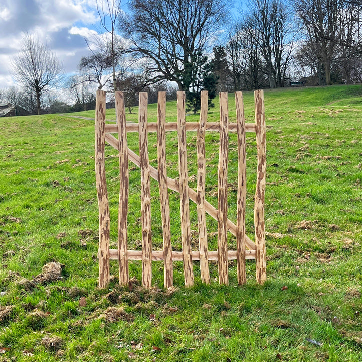 Hazel Wood Picket Gate Gardening Prestige Wicker 1.2m(120cm) 