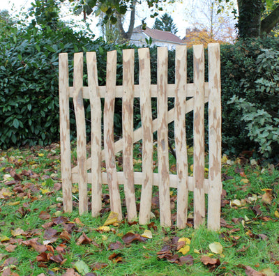 Hazel Wood Picket Gate Gardening Prestige Wicker 