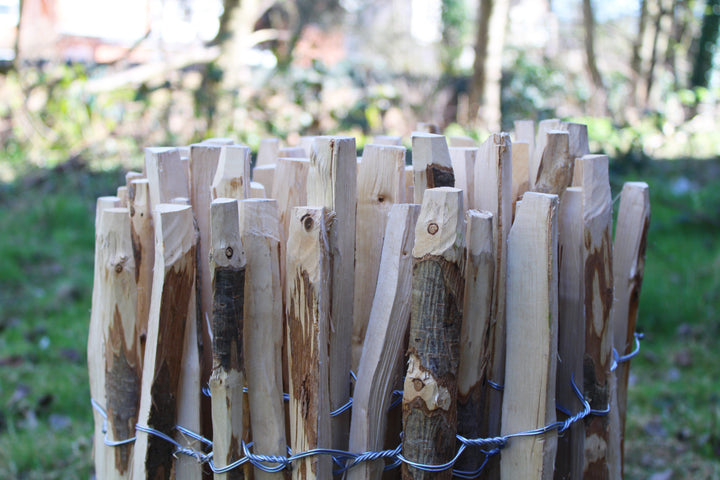 Picket Fence Chestnut 1-2inch Gaps HOME AND GARDEN Prestige Wicker 