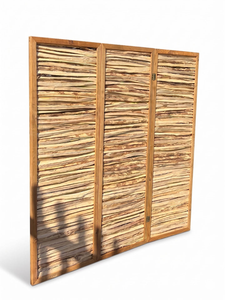 Split Hazel Garden Privacy Screen Paravan Home & Garden Prestige Wicker 