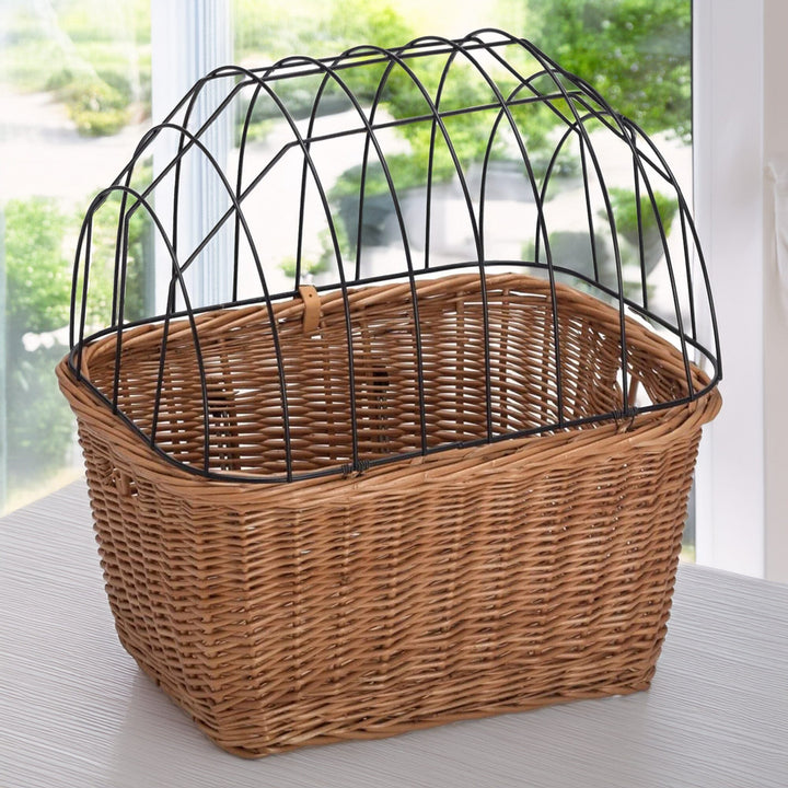 Wicker Bicycle Pet Carrier Pets Prestige Wicker 