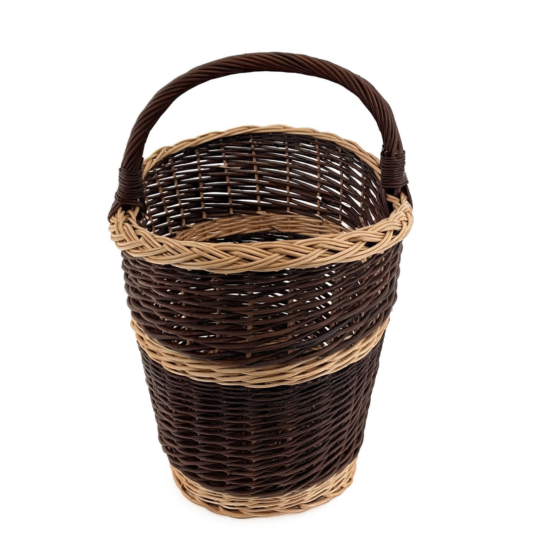 Wicker Crafty Shopping, Log & Storage Basket with Handle Prestige Wicker 