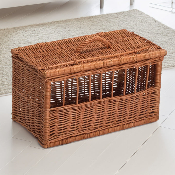 Wicker Pet Carrier Basket Pets Prestige Wicker 