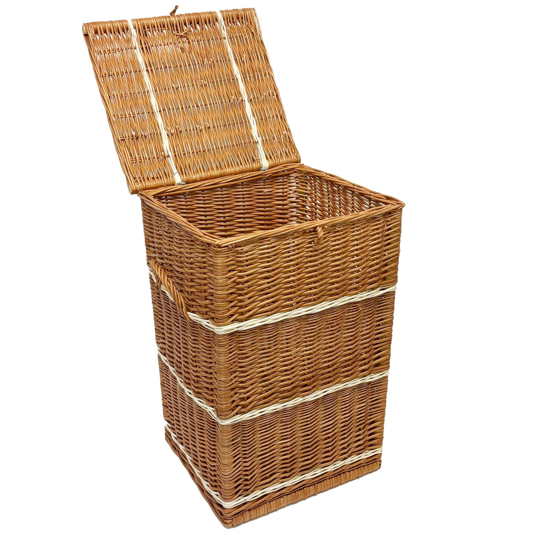 Wicker Tall Storage Trunk Home & Garden Prestige Wicker 