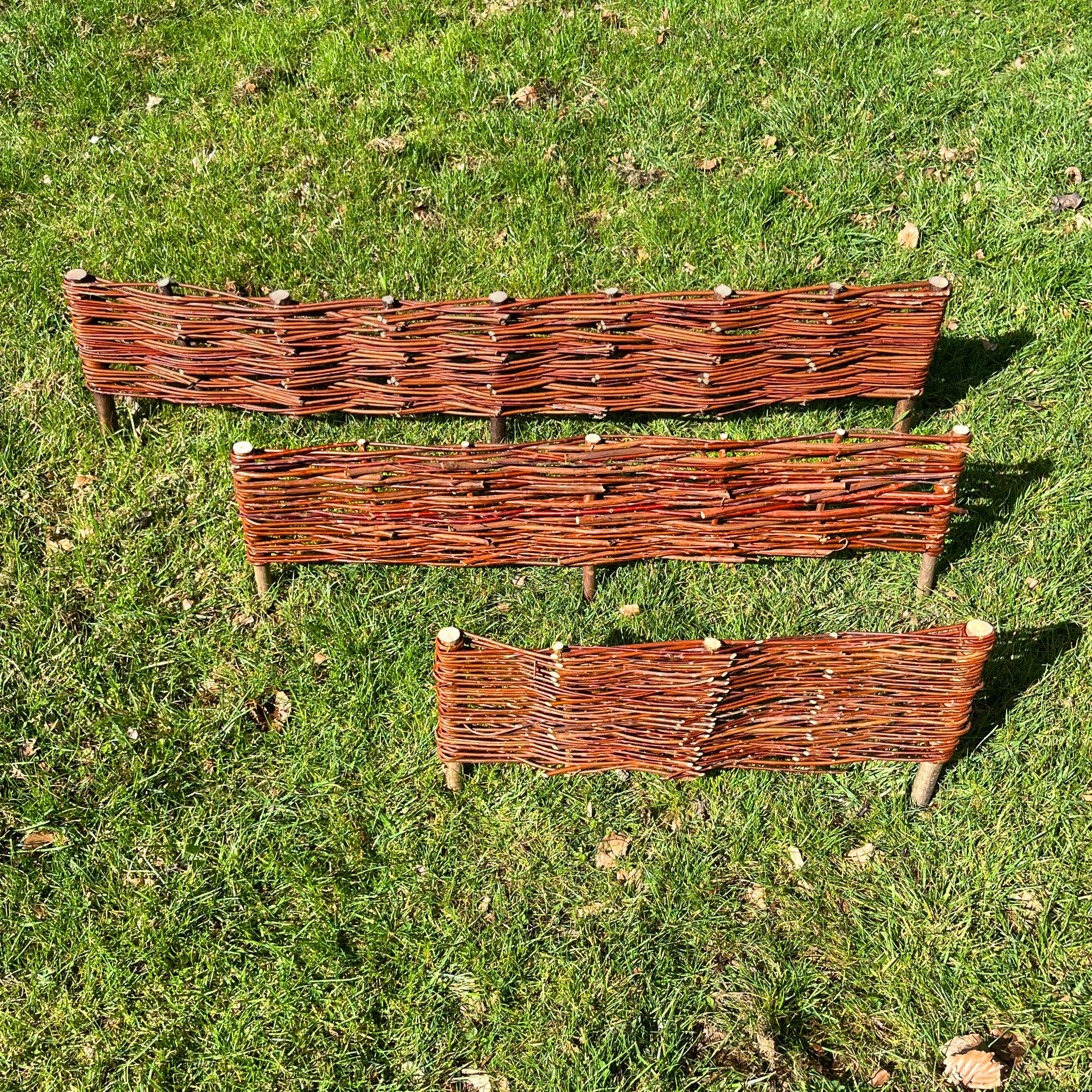 Willow Border Edging 20cm (Height)| Prestige Wicker