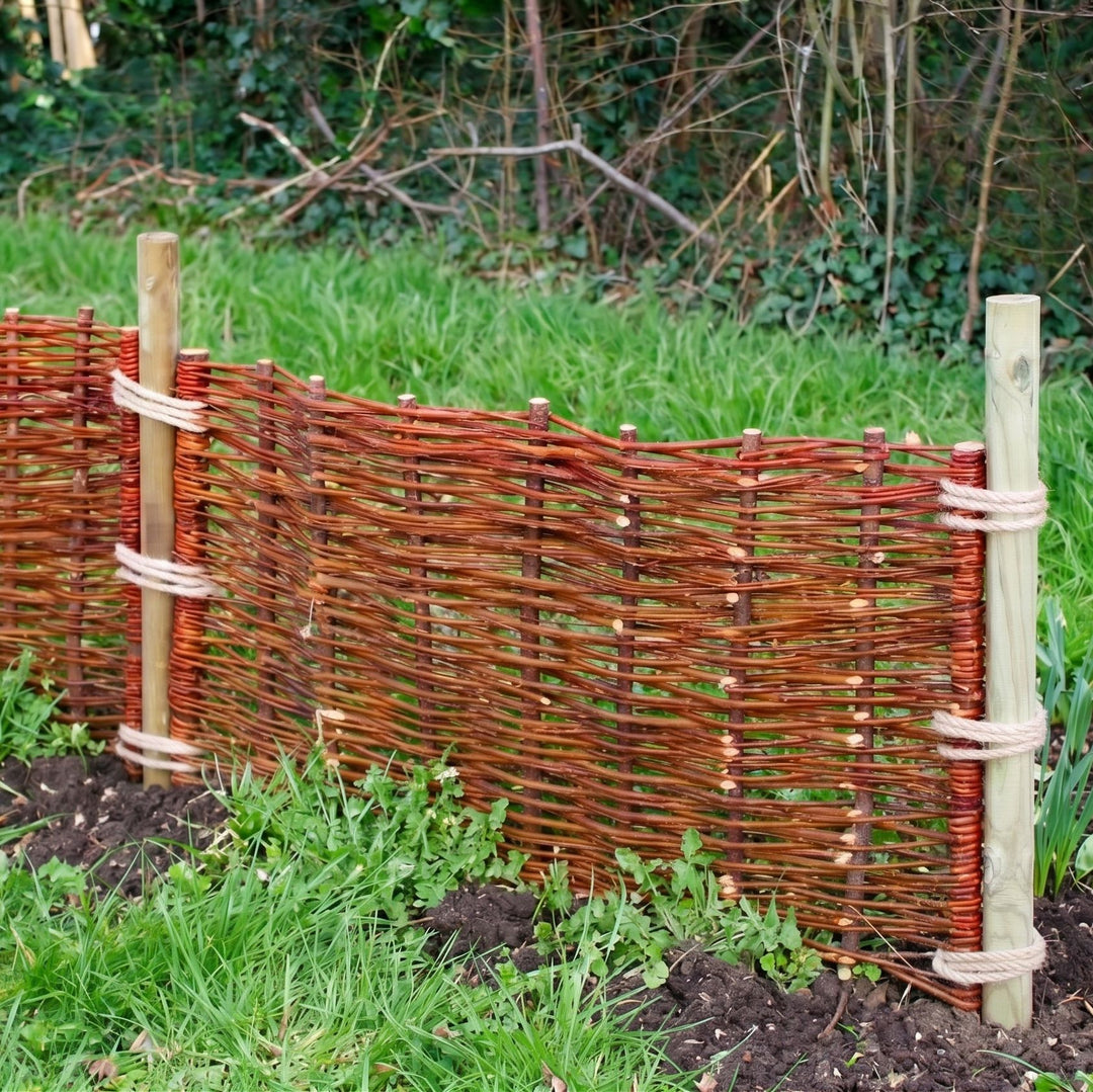 Wooden Pine Treated Round Posts Home & Garden Prestige Wicker 