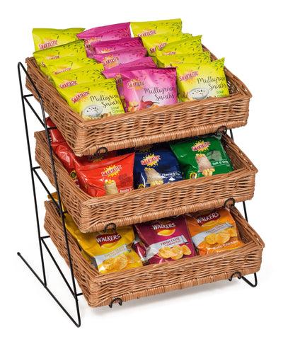 Counter Top Display Stand Display & Catering Prestige Wicker 