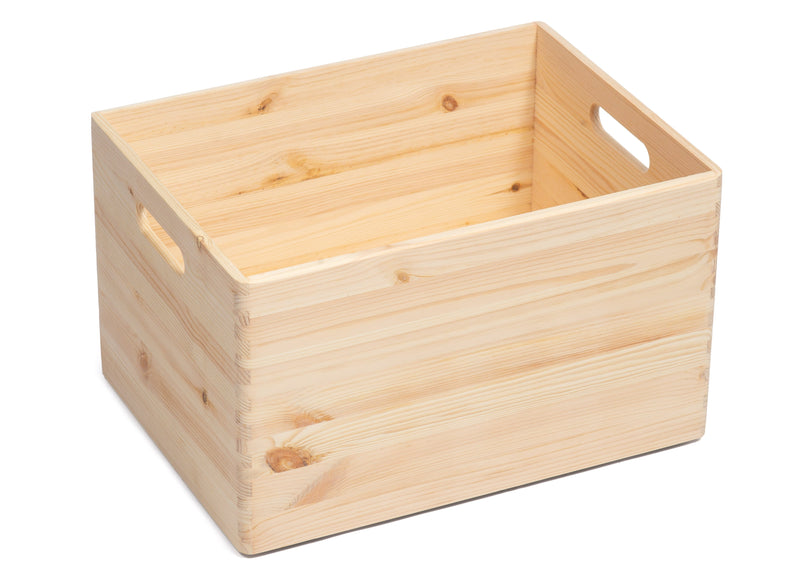 Hand-made Wooden Storage Box- Safe Place Prestige Wicker 