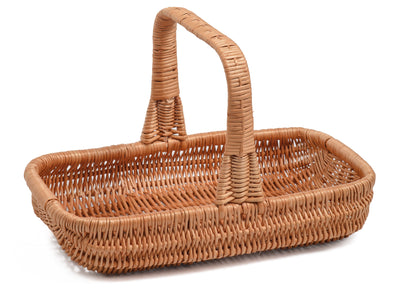 Hand woven willow ,wicker Trug Garden basket Home & Garden Prestige Wicker 