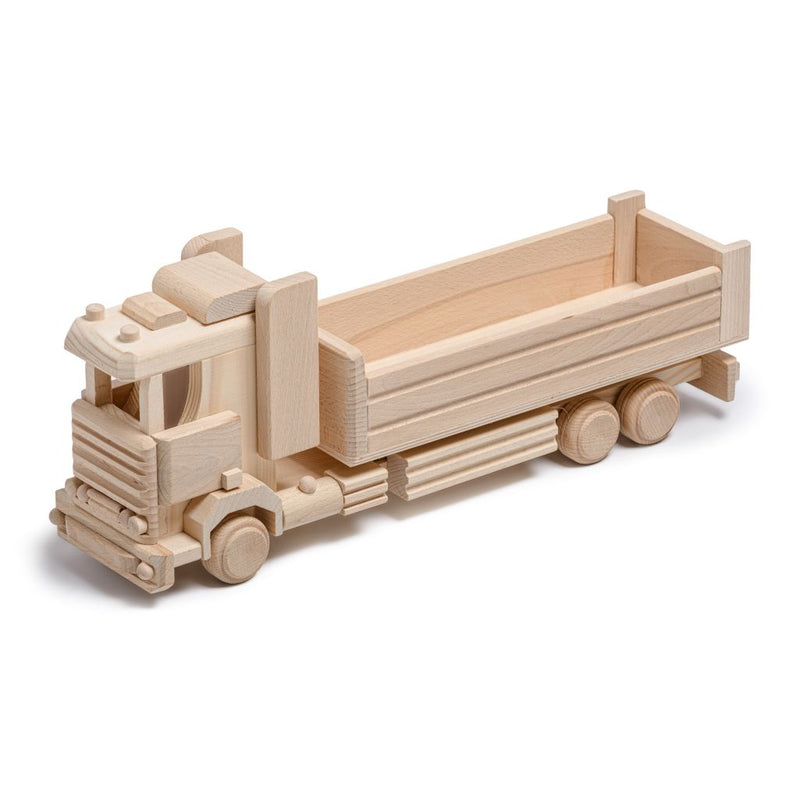 Handmade Large Wooden Lorry Toy HOME AND GARDEN Prestige Wicker 
