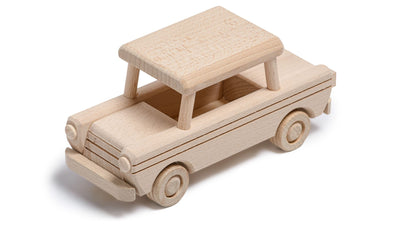 Handmade Wooden Classic Car Toy HOME AND GARDEN Prestige Wicker 