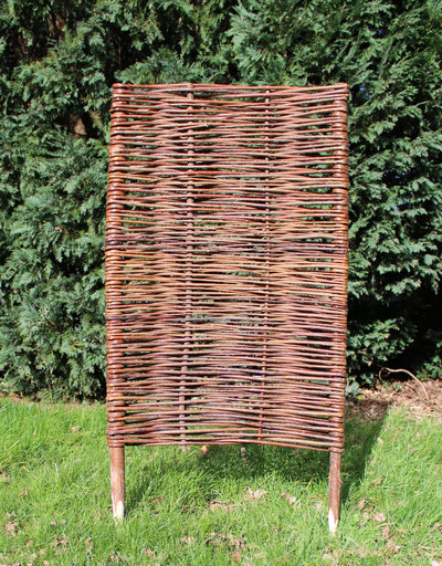 Handwoven Willow Wicker Hurdle Fence Panels Home & Garden Prestige Wicker 