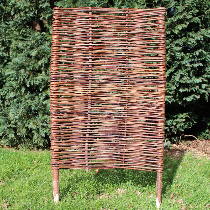 Handwoven Willow Wicker Hurdle Fence Panels Home & Garden Prestige Wicker 