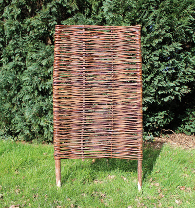 Handwoven Willow Wicker Hurdle Fence Panels Home & Garden Prestige Wicker 