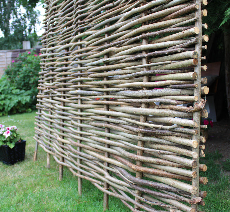 Hazel Fenceing Panels HOME AND GARDEN Prestige Wicker 6 feet by 5 feet 