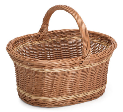 Large Wicker Carry Basket Home & Garden Prestige Wicker 