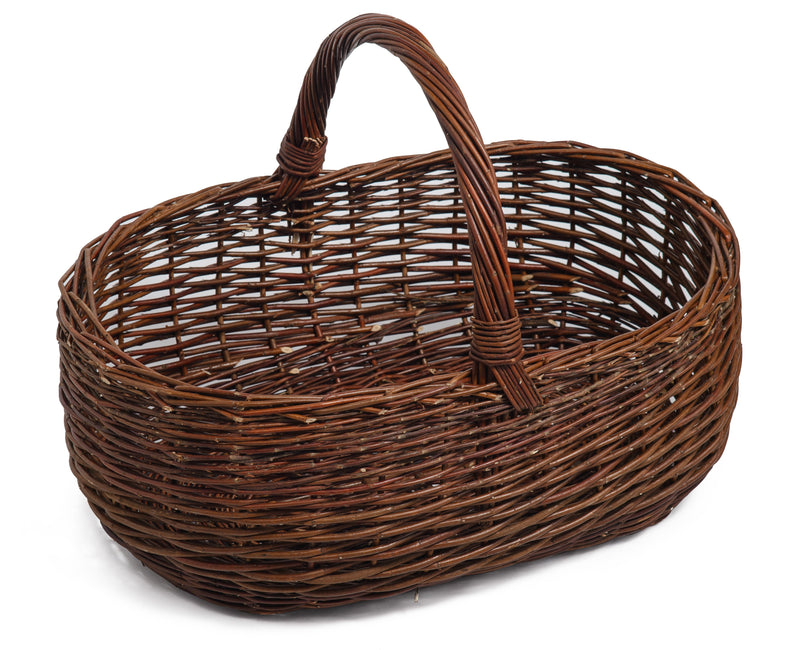 Large Wicker Garden Trug , Grocery Shopping Basket Home & Garden Prestige Wicker 