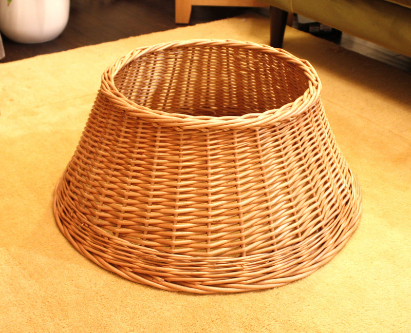 Natural Willow Tree Skirt HOME AND GARDEN Prestige Wicker 