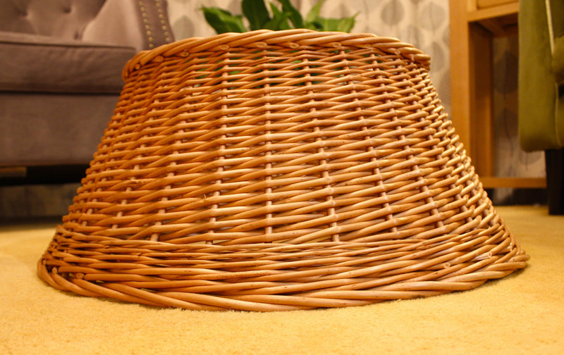 Natural Willow Tree Skirt HOME AND GARDEN Prestige Wicker 