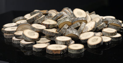 Oak Wood Slices 1kg Home & Garden Prestige Wicker 