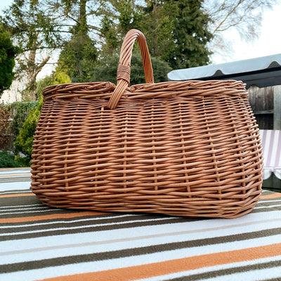 Oval Wicker Picnic Basket- Ollie Home & Garden Prestige Wicker 