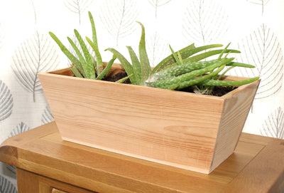 Rectangular Flower pot / container - herb planter HOME AND GARDEN Prestige Wicker 