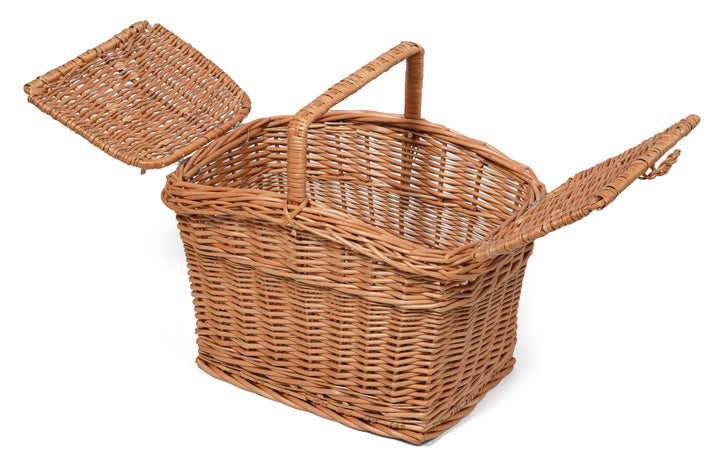Rectangular Wicker Picnic Basket-Sunshine HAMPERS Prestige Wicker 