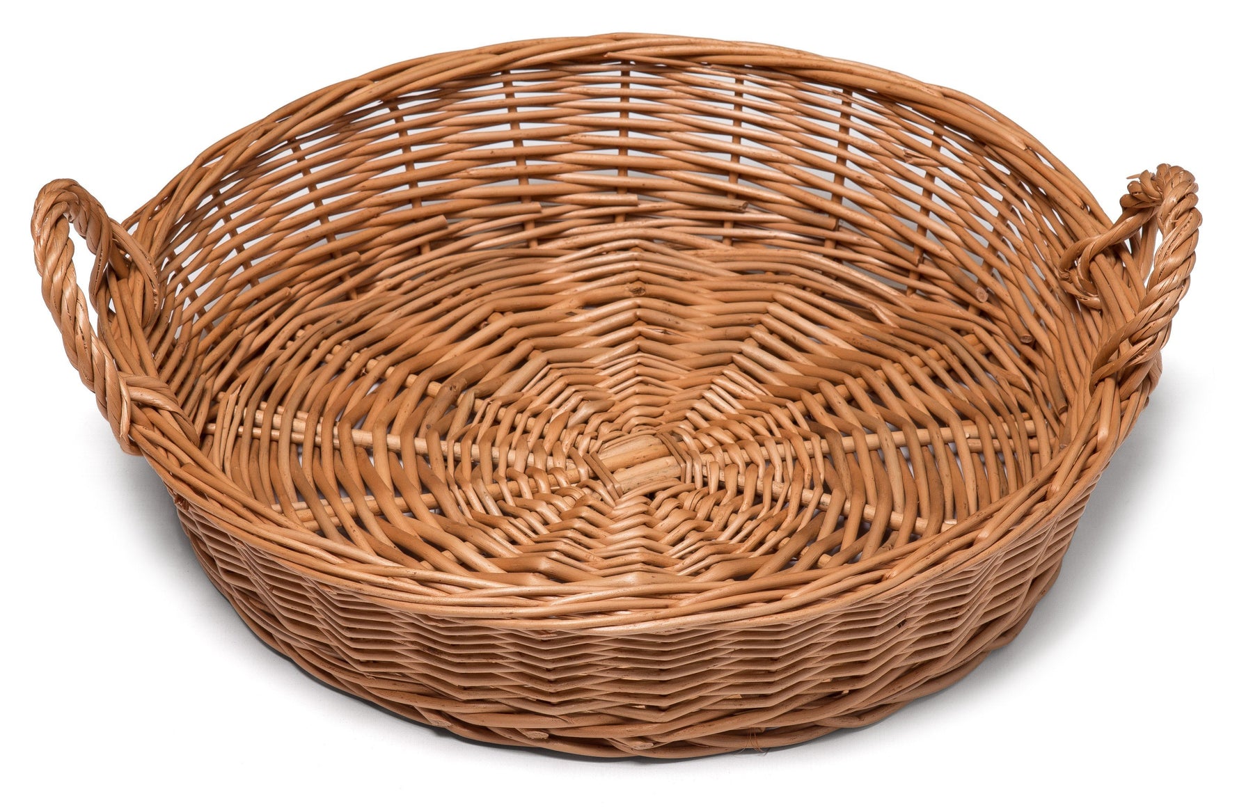 Round Wicker Display Basket 34cm Prestige Wicker