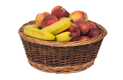 Round Wicker Fruit Basket Prestige Wicker 