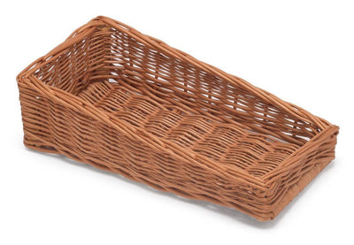 Sloping Wicker Display Basket 20x35cm Display Baskets Prestige Wicker 