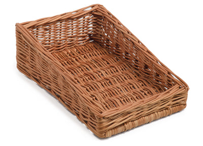 Sloping Wicker Display Basket 25x39cm Display & Catering Prestige Wicker 