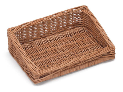 Sloping Wicker Display Basket 30x20cm Display & Catering Prestige Wicker 