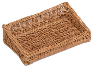 Sloping Wicker Display Basket 35x21cm Display Baskets Prestige Wicker 