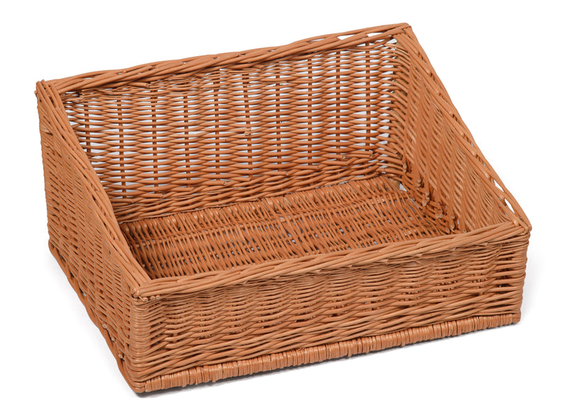 Sloping Wicker Display Basket 50x39cm Display & Catering Prestige Wicker 