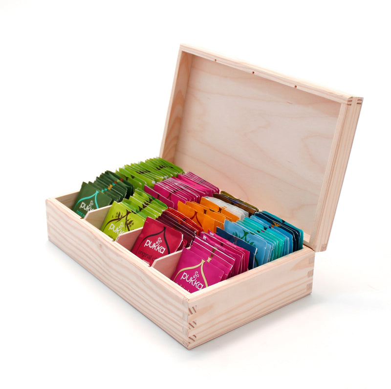 Tea Box -8 compartments Prestige Wicker 