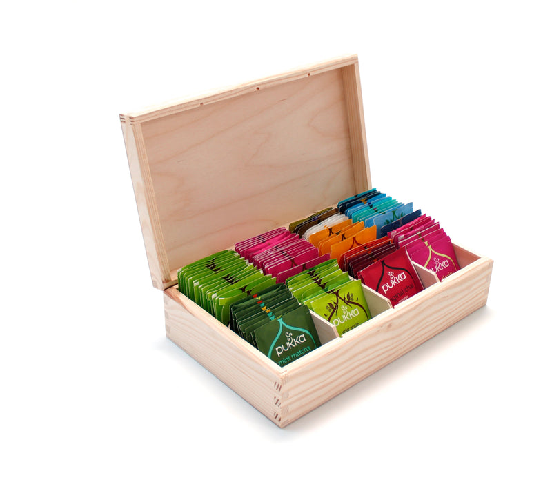 Tea Box -8 compartments Prestige Wicker 