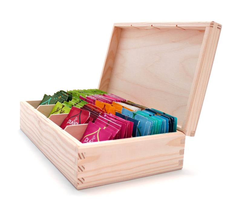 Tea Box -8 compartments Prestige Wicker 