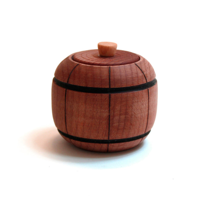 Vintage Style Small Wooden Barrel HOME AND GARDEN Prestige Wicker 