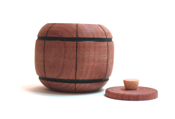 Vintage Style Small Wooden Barrel HOME AND GARDEN Prestige Wicker 