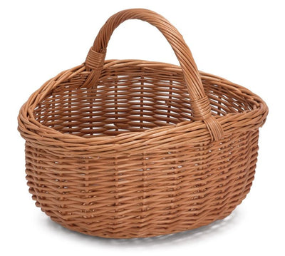 Wicker Basket with Handle Grand Home & Garden Prestige Wicker 