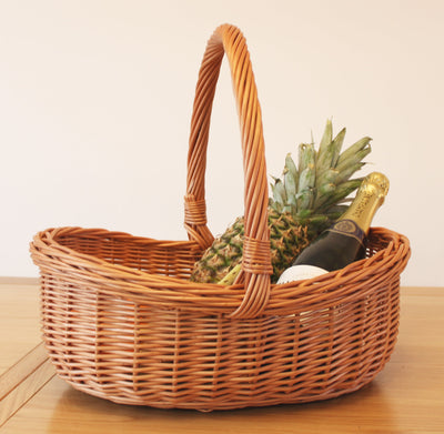Wicker Basket with Handle Home & Garden Prestige Wicker 