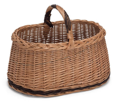 Wicker Basket with Handle Westie Home & Garden Prestige Wicker 