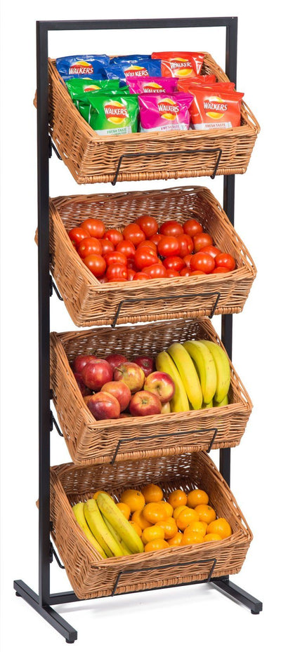 Wicker Baskets Display Floor Stand Display & Catering Prestige Wicker 